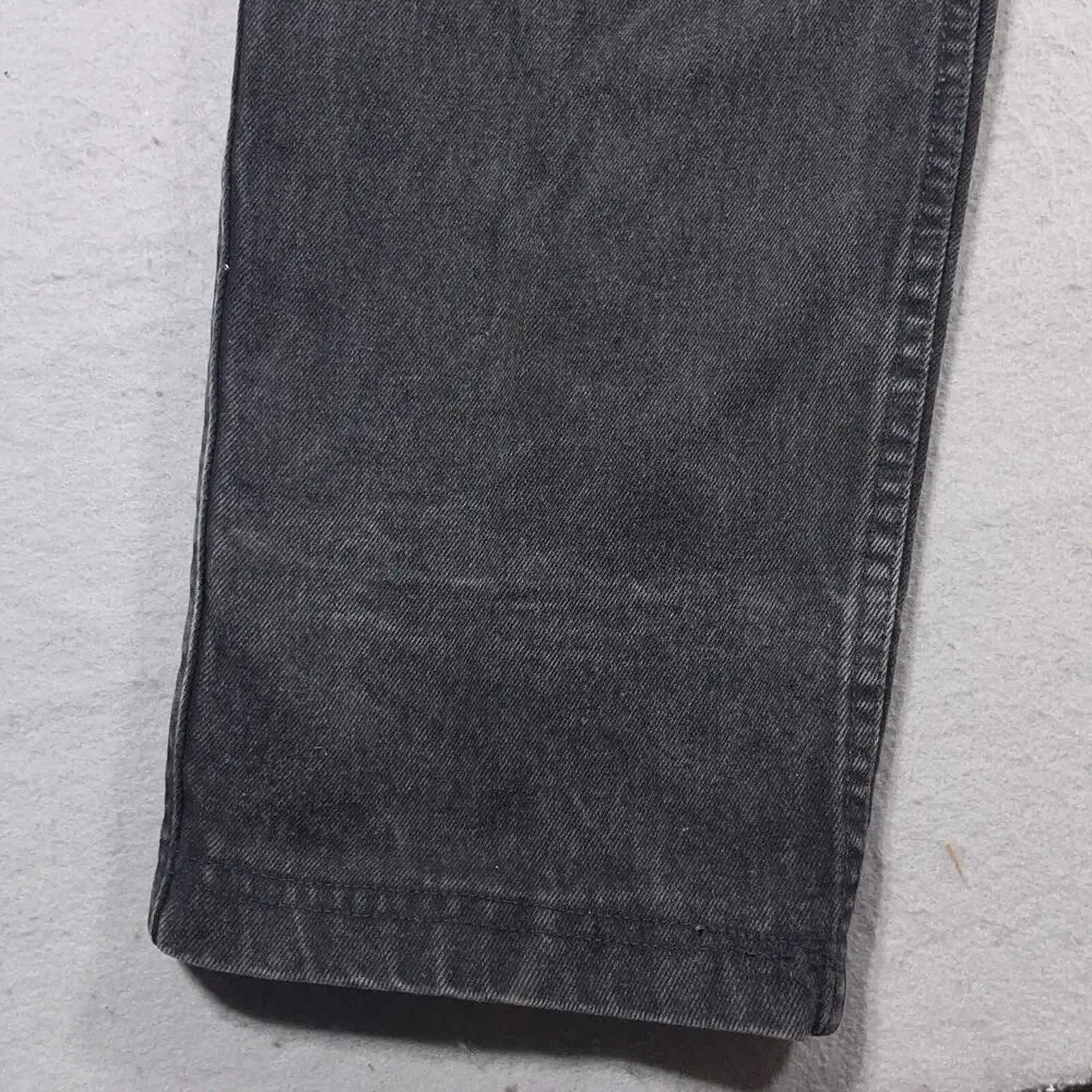 Vintage‎ Levi's 513 Loose Fit Jeans Men 40x34 Black Denim Made in USA 90s